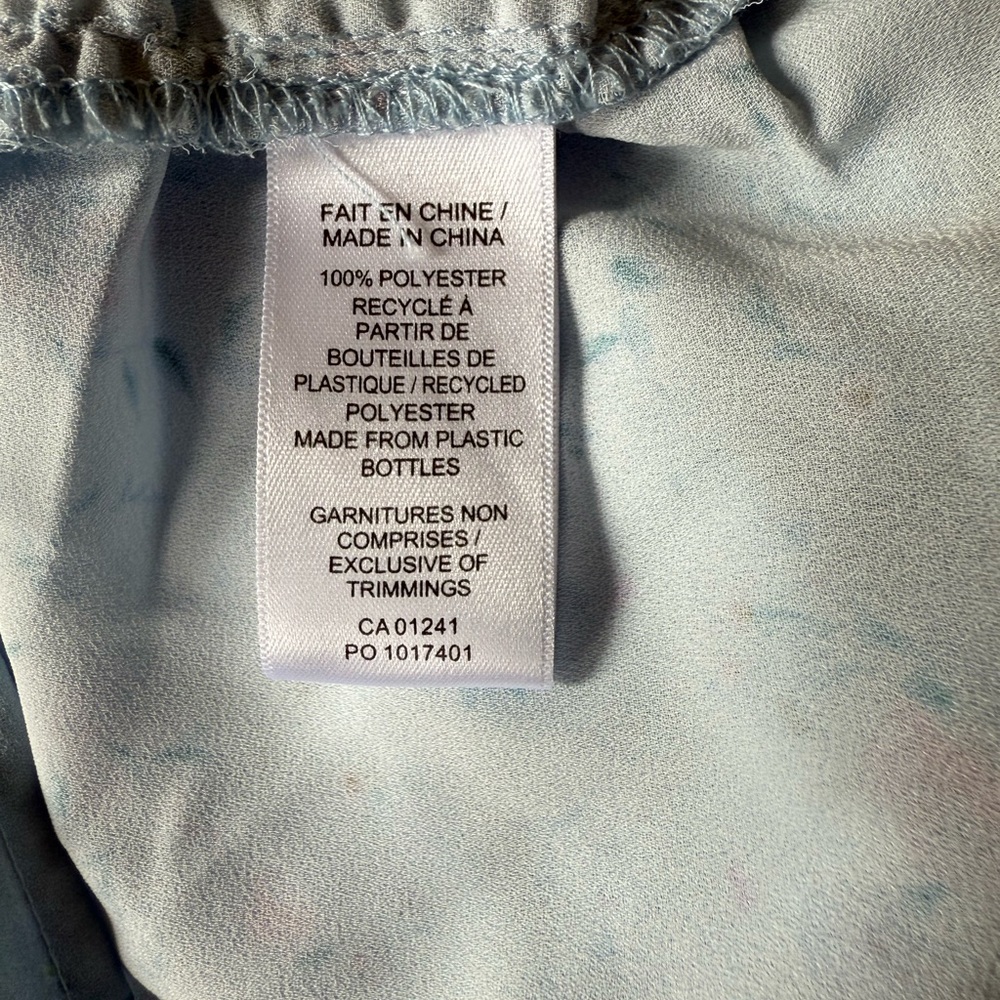 Simons Light Blue Ruched Mini Dress - Picture 4 of 5